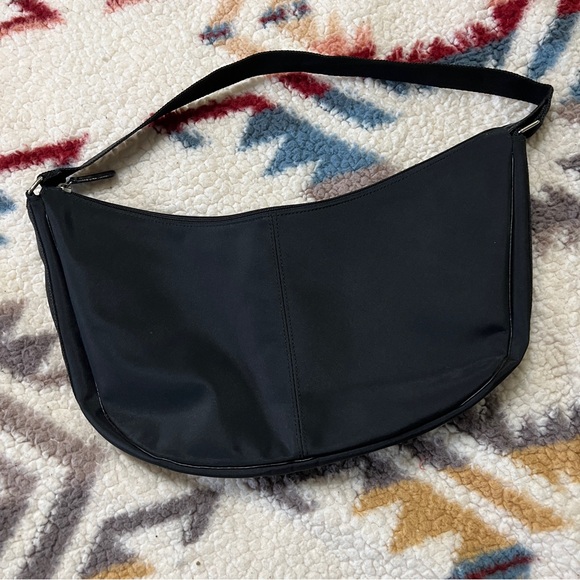 Amazon Handbags - Large Black Sling Shoulder Bag